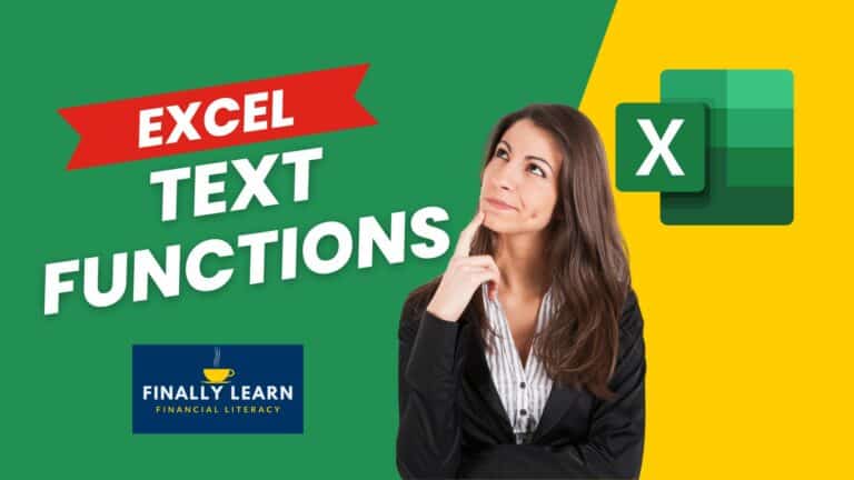 Text Functions in Excel - Finally Learn