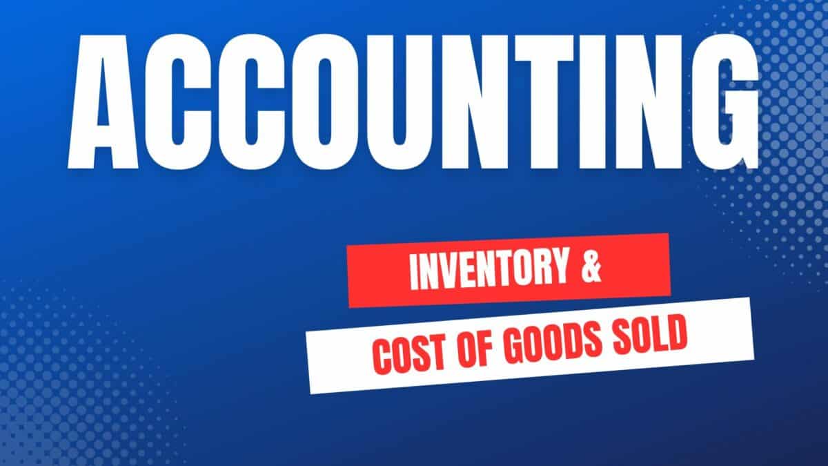 inventory cost of goods sold